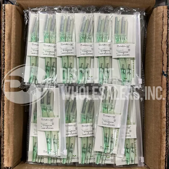 The Crème Shop Eyebrow & Hair Razors lot · 288 · 2 per set