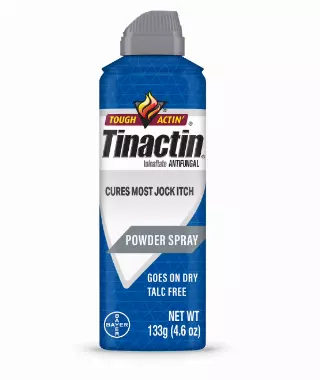 Tinactin Jock Itch Treatment Antifungal Powder Spray, 4.6 oz Can