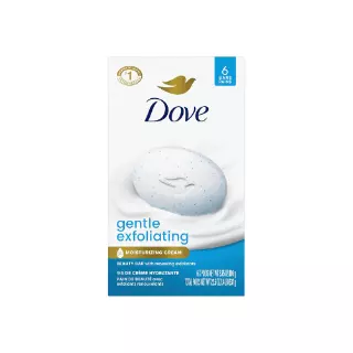 Dove Gentle Exfoliating Beauty Bar 3.75oz 6 Count – Case Pack 12