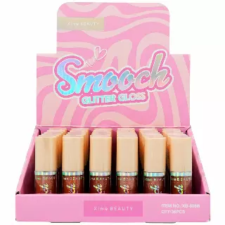 Xime Beauty Smooch Glitter Gloss - Wholesale Display 36 Units (XB-806B)