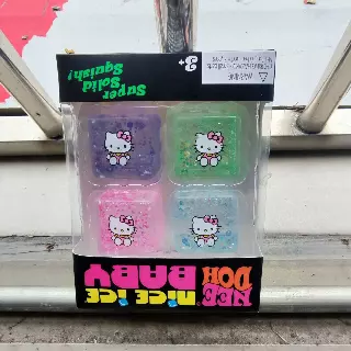 Hello Kitty Nee Doh Ice Baby Super Solid Squish 4-Pack