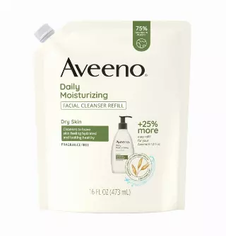 Aveeno Daily Moisturizing Facial Cleanser, Fragrance-Free, 16 fl oz