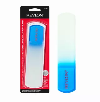 Revlon Glass Foot File and Buffer, Pedicure Tool, Callus and Dead Skin Remover, 1 CountRevlon Glass Foot File and Buffer, Pedicure Tool, Callus and Dead Skin Remover, 1 Count
