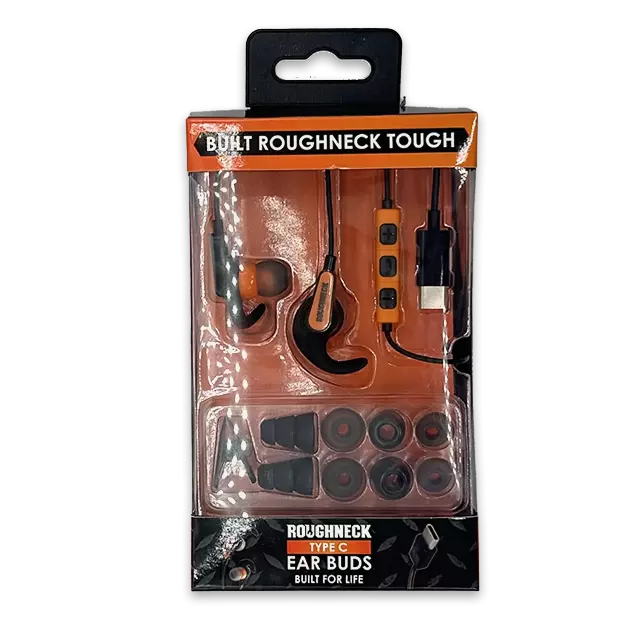 Wired Earbuds with Aux and USB-C Audio Connection - 4 Pieces Per Pack 24231