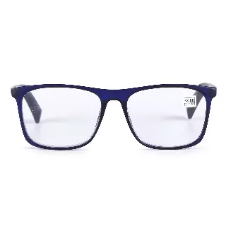 Timeless Unisex Square Frame Reading Glasses in 10+ Custom Reading Powers RJ10464 — +4.00