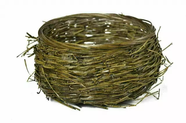 MS1151 – Large birds nest basket with 6 “ opening w/Liner-“each” Min 12 – Case 48 pcs