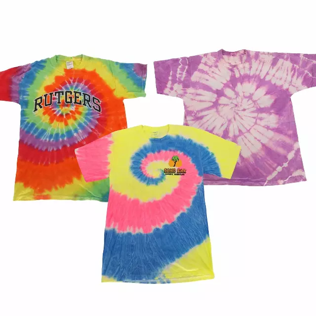 Vintage & Modern Tie Dye T-Shirts Mix of 15