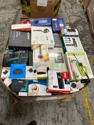 Mixed Electronics Pallets · consumer tech, smart home, audio, gaming