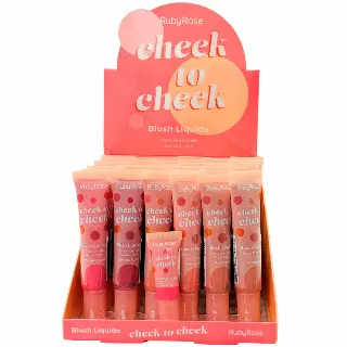 Ruby Rose Cheek To Cheek Liquid Blush - Wholesale Display 36 Units (HB-6116-36)