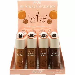 Amuse My Power Foundation - Wholesale Display 24 Units (KL285MIX-D)