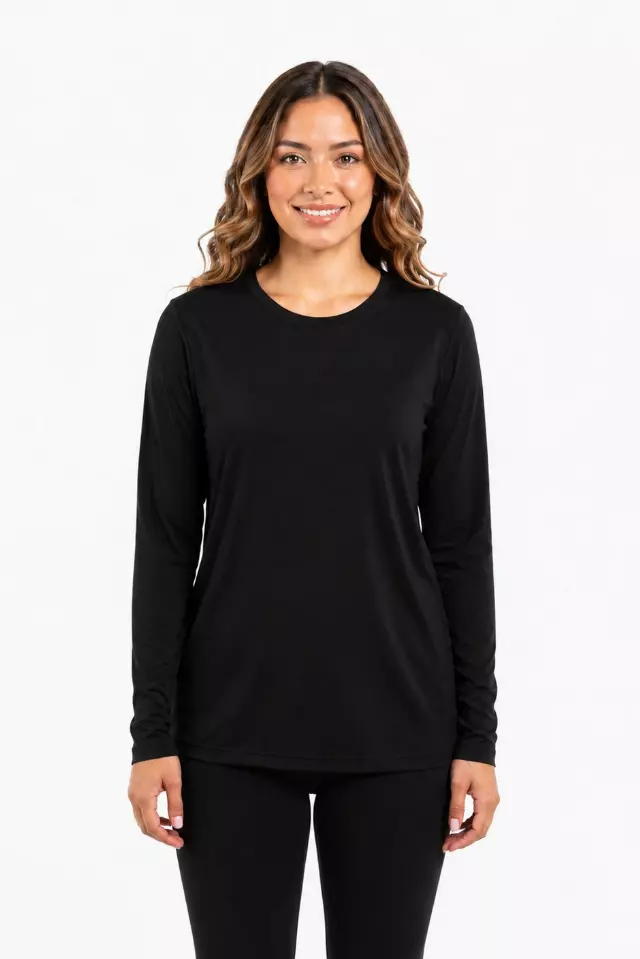 Long Sleeve Tee #06 — Black / S/M-L/XL