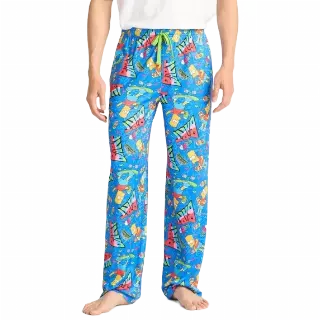 THE SIMPSONS BART SQUISHEE PAJAMA PANT ROYAL BLUE