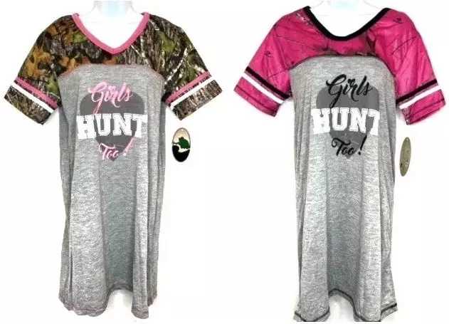 #266-NITE-MO ‘Mossy Oak’ Women’s Night Shirts – $1.90 each (24 Pieces)