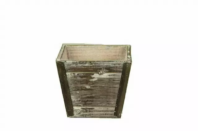 WB1236 – 5.25” x 5.25” Square antique wash pot W/L (4.75” deep)-“each” – Min 12- case 72 pcs