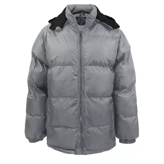 Men's Synthetic Insulated Fleece Lined Bubble Jacket - Style #BT330 - $15.00/Unit — M-2XL (WHOLESALE) / Dark Brown