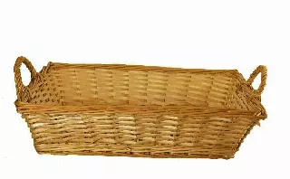 MS1735-16 – 11”x16” Rect. Willow Tray N-Liner-“each” Min 6 – Case 40 psc