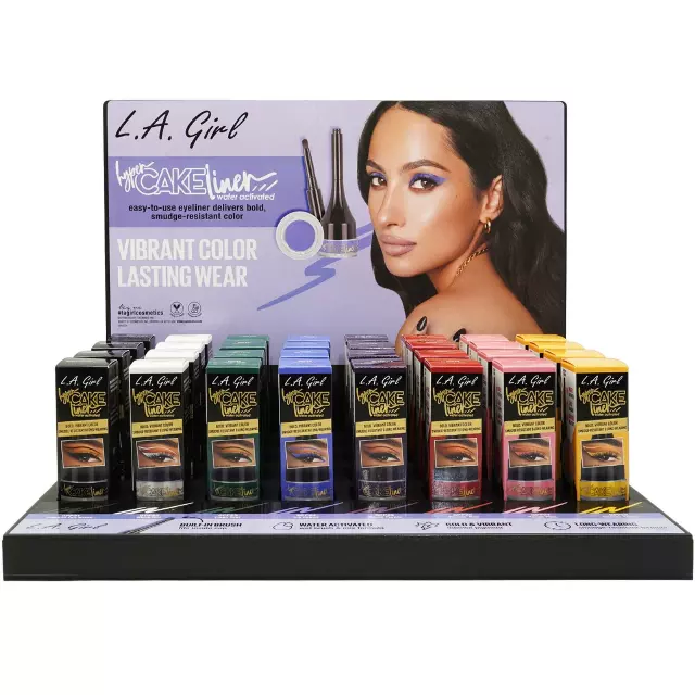 L.A. Girl Hyper Cake Liner - Wholesale Display 48 Units (GPD507)