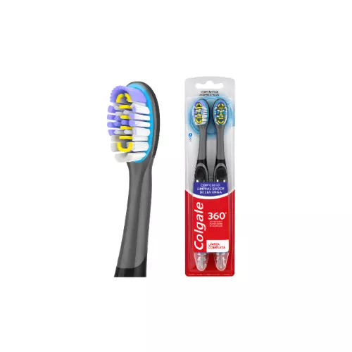 Colgate toothbrush 360 Vibrate Deep Clean Medium 2pk Case Pk 12