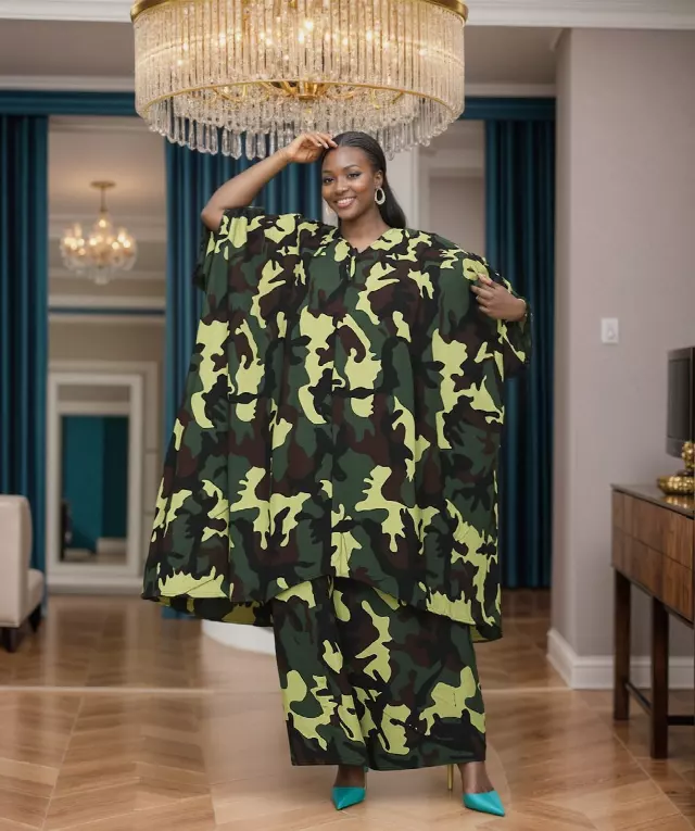 7912 - Camouflage Print Gorgeous 2pc Skirt Set - $30.00 Each (3 pcs per pack)