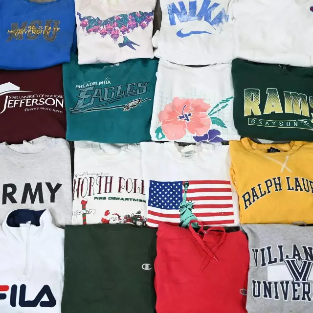 200 Wholesale B Grade Sweatshirts (DEAL ZONE 30% OFF)