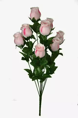 SB1097PK – 21″ Pink Rosebud x10 – “each” (Min. 12) Case Pk 144 pcs