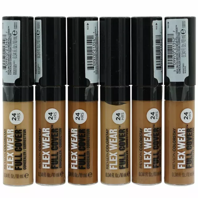 Revlon Colorstay Flex Wear Concealer Full Coverage 24hr Wear - Liquidation 6 Units (RV-13886)
