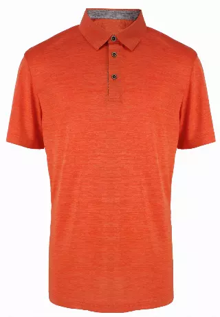 Men's Performance Polo Shirt - Style #LHT8- $7.90/Unit MINIMUM 24 PCS- PLEASE SEE DESCRIPTION - S-2XL — Orange