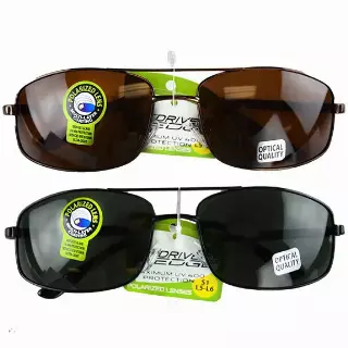 Sunglasses Drivers Edge Assortment - 6 Pieces Per Pack 53013