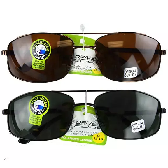Sunglasses Drivers Edge Assortment - 6 Pieces Per Pack 53013