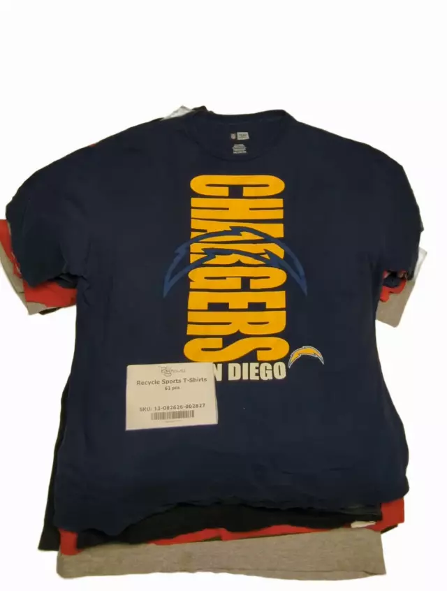 Recycle Sports T-Shirts 63 pcs