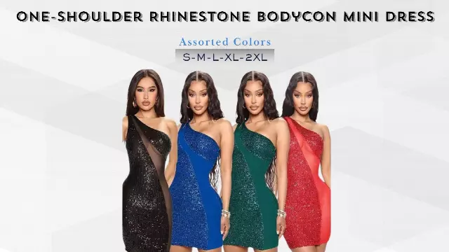 Chicaluv Wholesale - Women's Sexy Off-Shoulder Mesh Sequin Panel Bodycon Mini Dress – Sleeveless Party & Clubwear Outfit -XV943