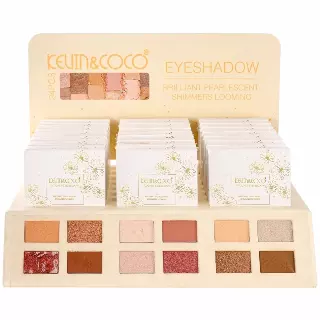 Kevin & Coco 4 Colors Eyeshadow - Wholesale Display 24 Units (KC1352)