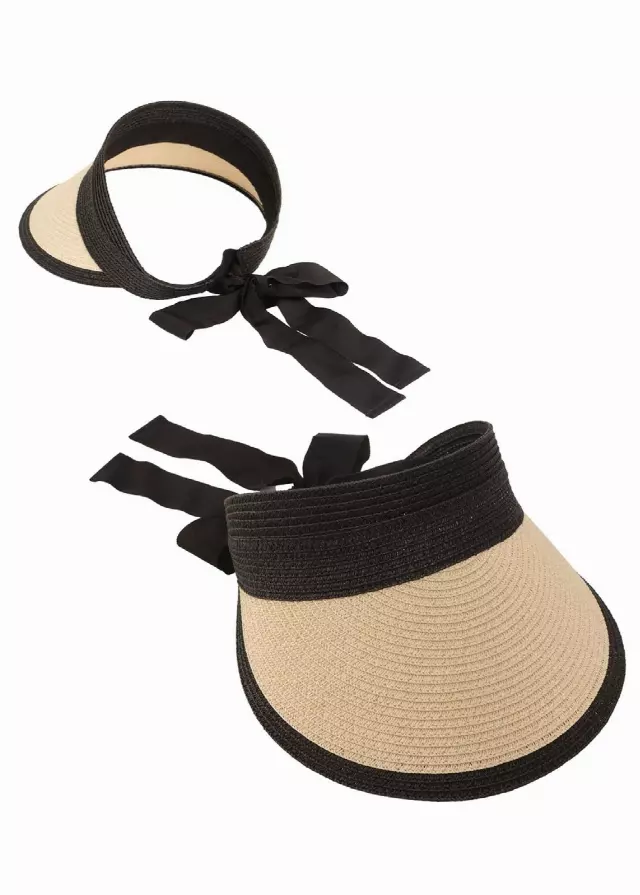 Magid Straw Visor — Natural · SKU HA-6207S-NAT