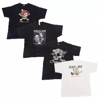 Mostly Modern Skulls & Skeletons Tees Mix of 15