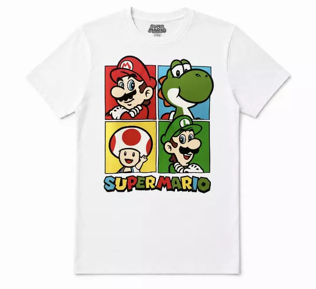 NINTENDO SUPER MARIO T-SHIRT WHITE