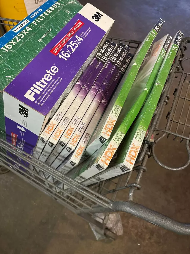 Air Filter Mix Lot, 13 Filters