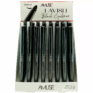 Amuse Lavish Black Eyeliner - Wholesale Display 48 Units (PN40)