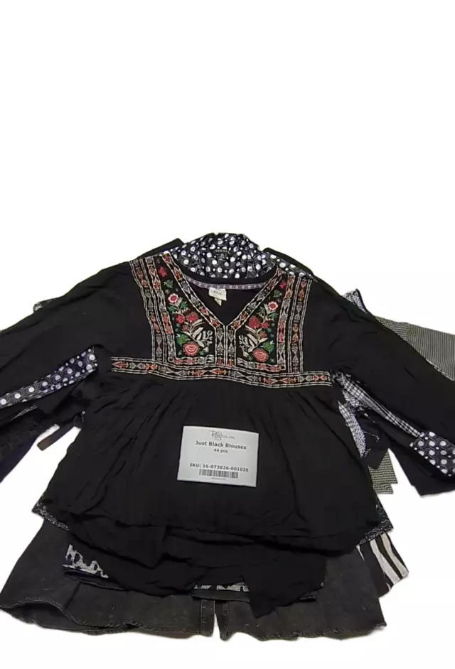 Just Black Blouses 44 pcs