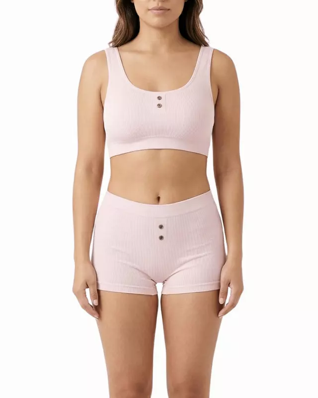 Jade Pajama Set — Pink / XL