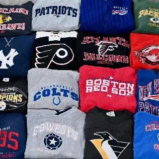 Wholesale Pro Sports Sweatshirts (10 Pieces) — Hoodies Only