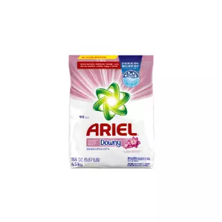 Ariel with Touch of Downy Freshness Powder Laundry Detergent 4.5kg Clean Plus Softness Case Pack 2