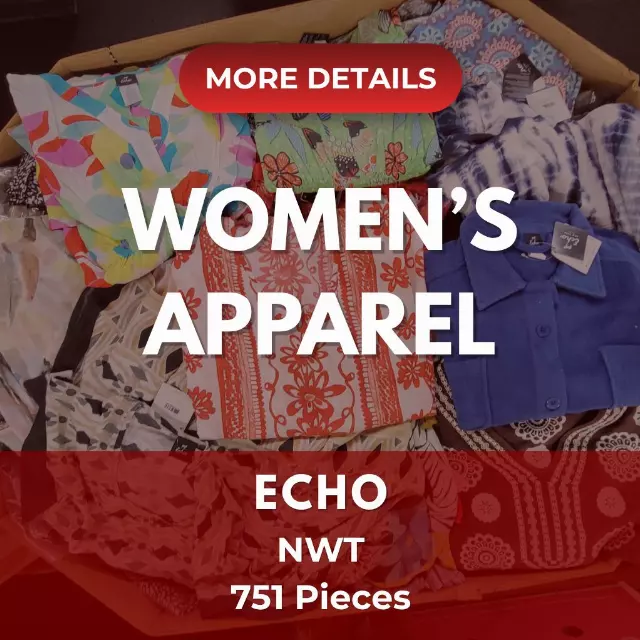 Echo New York Women's Cover-Ups & Swimwear | Assorted Women's Apparel | NWT | 751pcs Pieces | Pallet #PA-603