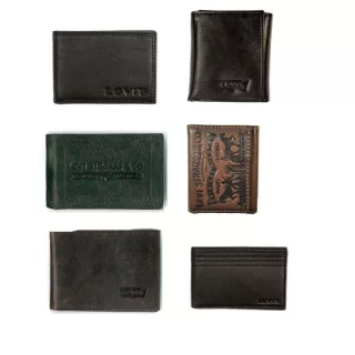 Levi's wallets wholesale assortment 18pcs.