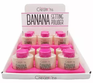Beauty Creations Banana Setting Powder - Wholesale Display 12 Units (BSP01)