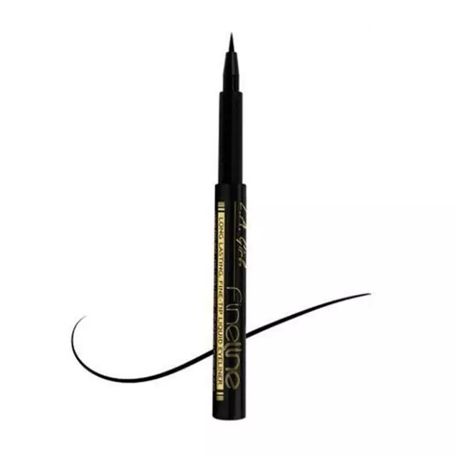 L.A. Girl Fineline Liquid Eyeliner - Black - Wholesale 24 Units (GLE721A)