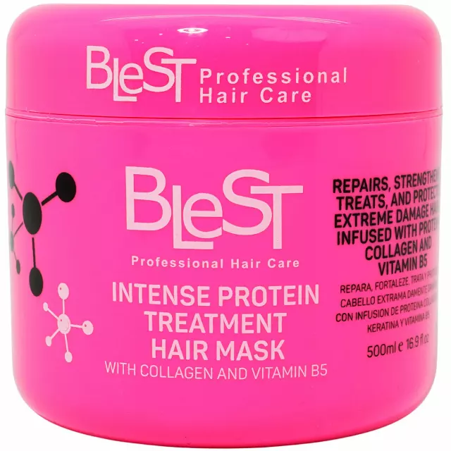 Blest Intense Protein Treatment Hair Mask - Wholesale 6 Units (BH716)