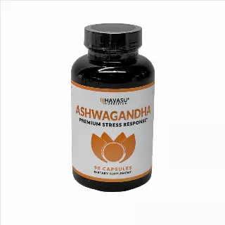 HAVASU Ashwaganda Root and Artichoke Leaf Extract Nutritional Supplement 90 ct. Best By: 01/24