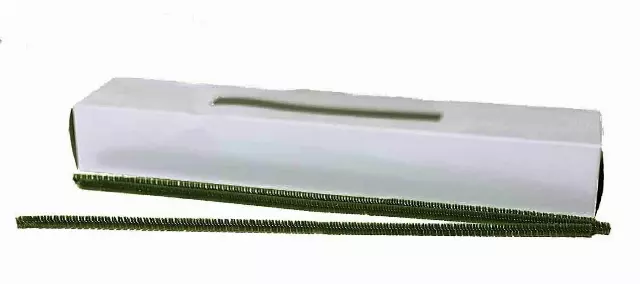 FS316GN – 12” Green Chenille stem wire (100 pc)-Box” Min 1 box — Case 200 Boxes