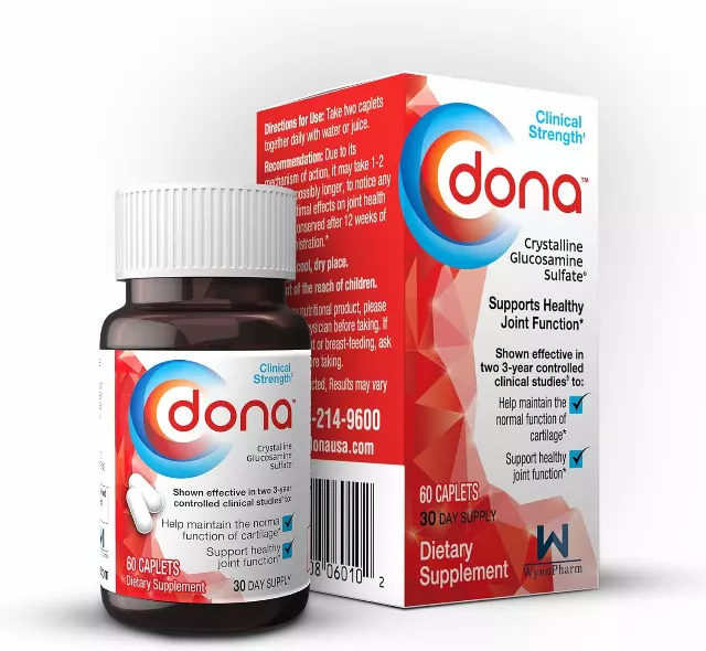 Dona Crystalline Glucosamine Sulfate - 750 Mg