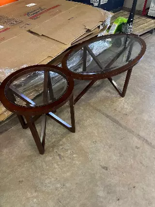 Table set, Oval